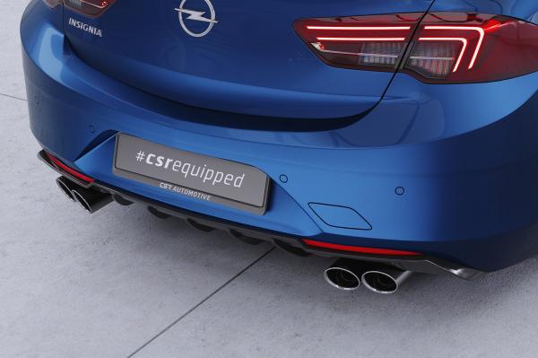 CSR Diffusor | Heckansatz mit ABE für Opel Insignia B Grandsport HA282-L schwarz matt (Lackierung erforderlich)