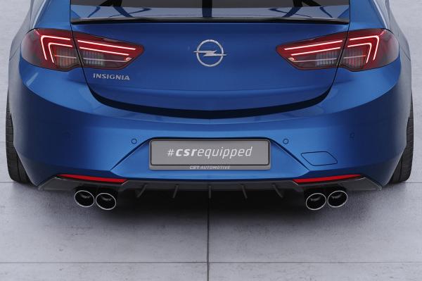 CSR Diffusor | Heckansatz mit ABE für Opel Insignia B Grandsport HA282-L schwarz matt (Lackierung erforderlich)