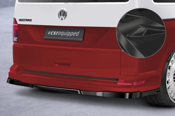 CSR Diffusor | Heckansatz mit ABE für VW T6 / T6.1 HA297-G Glossy schwarz glänzend (keine Lackierung erforderlich)