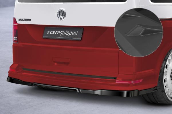 CSR Diffusor | Heckansatz mit ABE für VW T6 / T6.1 HA297-L Lackierung erforderlich (schwarz matt)