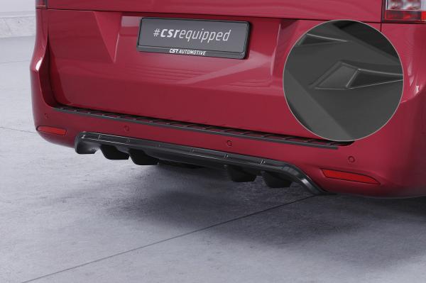 CSR Diffusor | Heckansatz mit ABE für Mercedes-Benz V-Klasse 447 HA301-L Lackierung erforderlich (unlackiert)