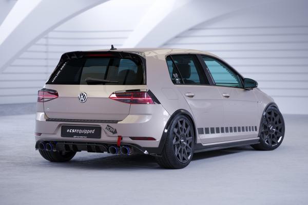 CSR Diffusor | Heckansatz mit ABE für VW Golf 7 (Typ AU) R HA305-K Kupfer matt (keine Lackierung erforderlich)