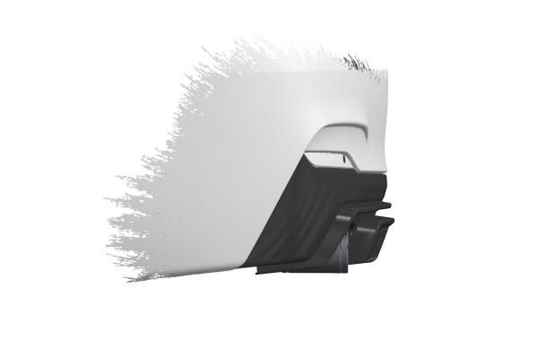 CSR Diffusor | Heckansatz mit ABE für BMW 2er F22 / F23 M-Paket HA306-L schwarz matt (Lackierung erforderlich)