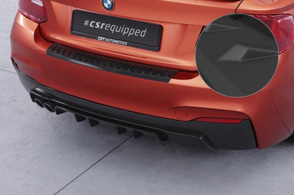 CSR Diffusor | Heckansatz mit ABE für BMW 2er F22 / F23 M-Paket HA307-S schwarz matt strukturiert (keine Lackierung erforderlich)