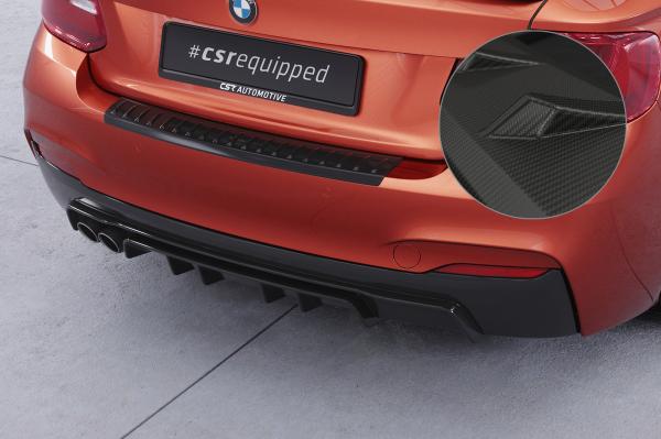 CSR Diffusor | Heckansatz mit ABE für BMW 2er F22 / F23 M-Paket HA307-M Carbon Look matt strukturiert (keine Lackierung erforderlich)