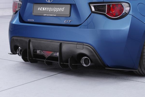 CSR Racing Diffusor | Heckansatz für Toyota GT86 HA326-L schwarz matt (Lackierung erforderlich)