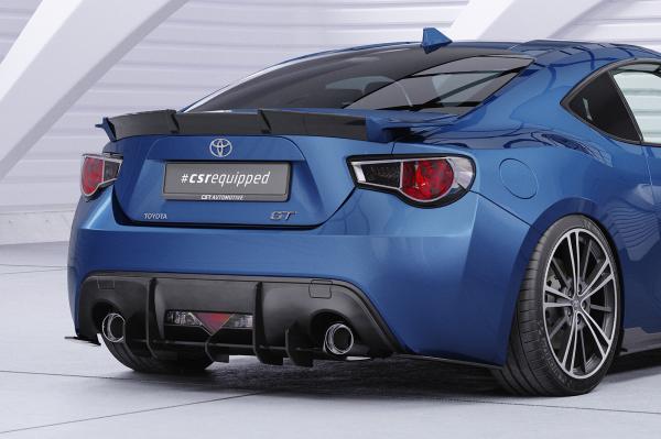 CSR Racing Diffusor | Heckansatz für Toyota GT86 HA326-L schwarz matt (Lackierung erforderlich)