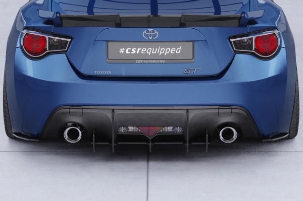CSR Racing Diffusor | Heckansatz für Toyota GT86 HA326-L schwarz matt (Lackierung erforderlich)
