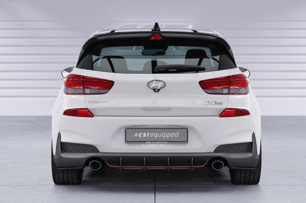 CSR Racing Diffusor | Heckansatz für Hyundai I30 N (PD) HA331-B schwarz matt (Lackierung erforderlich)