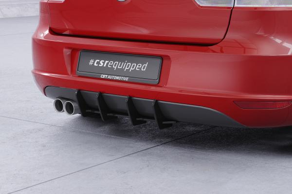 CSR Racing Diffusor | Heckansatz für VW Golf 6 (Typ 1K) HA334-B Lackierung erforderlich (unlackiert)