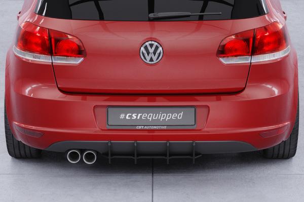 CSR Racing Diffusor | Heckansatz für VW Golf 6 (Typ 1K) HA334-B Lackierung erforderlich (unlackiert)