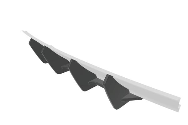 CSR Racing Diffusor | Heckansatz für VW Golf 6 (Typ 1K) HA334-B Lackierung erforderlich (unlackiert)