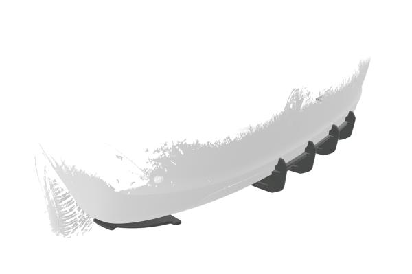 CSR Racing Diffusor | Heckansatz für Ford Fiesta MK8 HA336-L Lackierung erforderlich