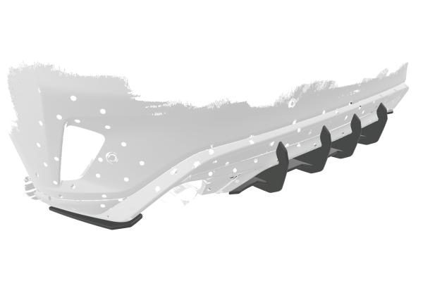 CSR Racing Diffusor | Heckansatz für Ford Focus MK4 ST HA337-B Lackierung erforderlich