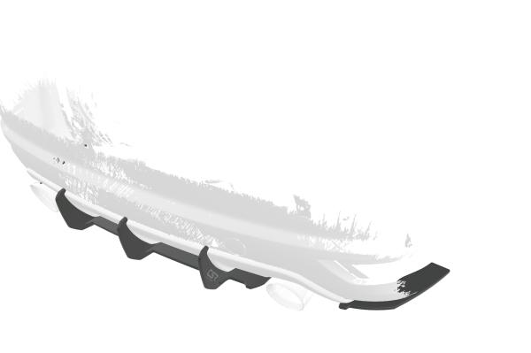 CSR Racing Diffusor | Heckansatz für Ford Focus MK2 ST HA340-B Lackierung erforderlich