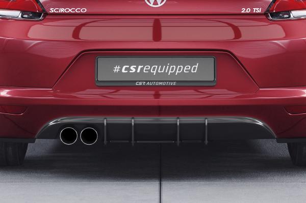 CSR Racing Diffusor | Heckansatz für VW Scirocco 3 HA348-B schwarz matt (Lackierung erforderlich)