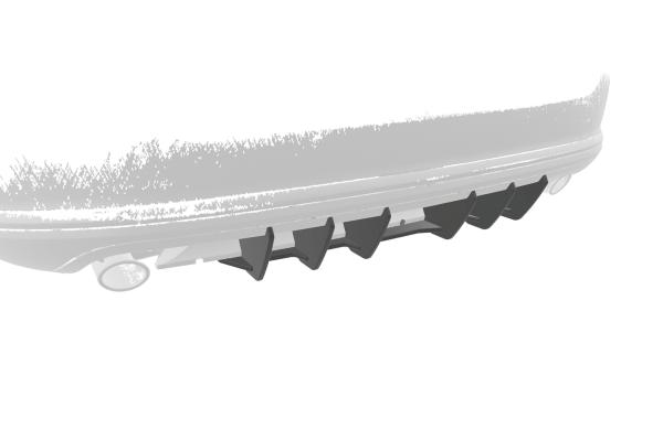 CSR Racing Diffusor | Heckansatz für VW Passat B7 (Typ 3C) Variant HA353-B Lackierung erforderlich (unlackiert)