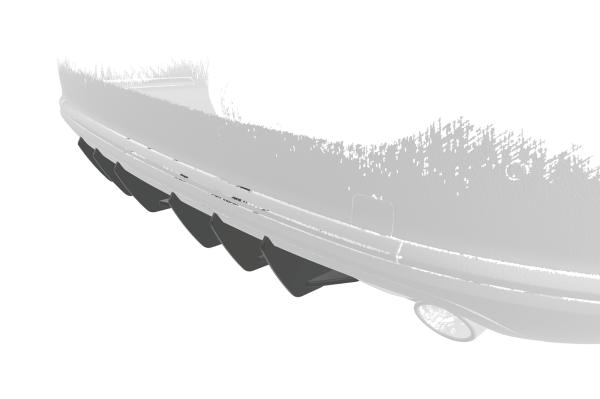 CSR Racing Diffusor | Heckansatz für VW Passat B7 (Typ 3C) Variant HA353-B Lackierung erforderlich (unlackiert)