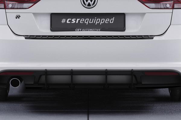 CSR Racing Diffusor | Heckansatz für VW Golf 7 (Typ AU) GTD Variant HA358-L Lackierung erforderlich (schwarz matt)