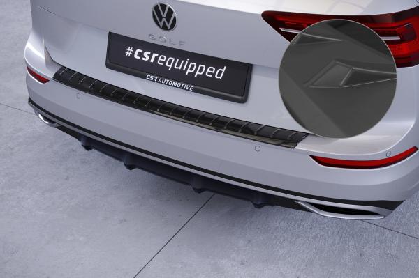 CSR Diffusor | Heckansatz mit ABE für VW Golf 8 (Typ CD) HA370-L Lackierung erforderlich (schwarz matt)