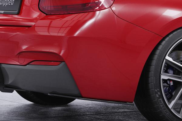 CSR Racing Diffusor | Heckansatz für BMW 2er F22/F23 M-Paket HA372 schwarz matt (Lackierung erforderlich)