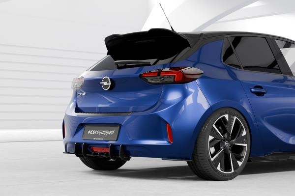 CSR Racing Diffusor | Heckansatz für Opel Corsa F HA378 Lackierung erforderlich (unlackiert)