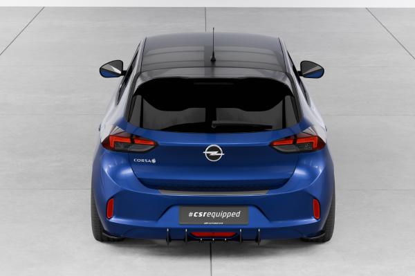 CSR Racing Diffusor | Heckansatz für Opel Corsa F HA378 Lackierung erforderlich (unlackiert)