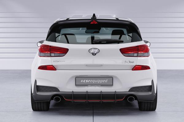CSR Racing Diffusor | Heckansatz für Hyundai I30 N (PD) HA385 schwarz matt (Lackierung erforderlich)