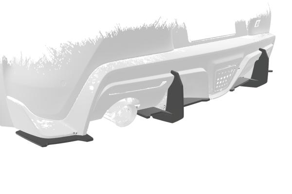 CSR Racing Diffusor | Heckansatz für Toyota GR Supra (A90) HA408-L Lackierung erforderlich (unlackiert)