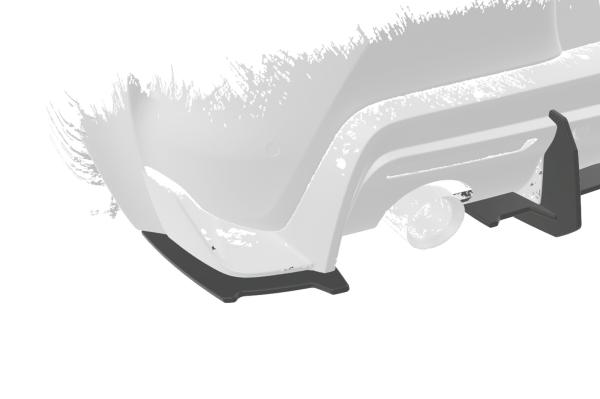 CSR Racing Diffusor | Heckansatz für Toyota GR Supra (A90) HA409 Lackierung erforderlich (unlackiert)