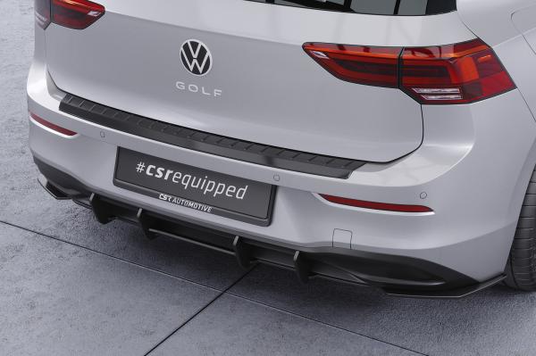 CSR Racing Diffusor | Heckansatz für VW Golf 8 (Typ CD) Life HA410-L Lackierung erforderlich (schwarz matt)