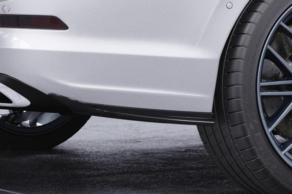 CSR Diffusor | Heckansatz mit ABE für VW Golf 8 (Typ CD) HA414-L Lackierung erforderlich (schwarz matt)