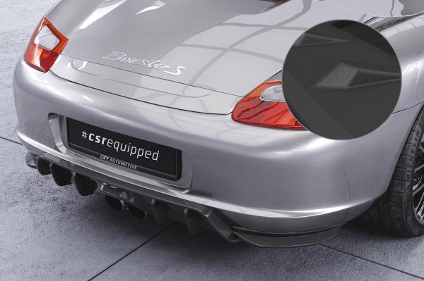 CSR Diffusor | Heckansatz mit ABE für Porsche Boxster 986 HA420-S Strukturiert schwarz matt (keine Lackierung erforderlich)