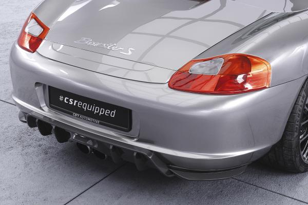 CSR Diffusor | Heckansatz mit ABE für Porsche Boxster 986 HA421-L Lackierung erforderlich (schwarz matt)