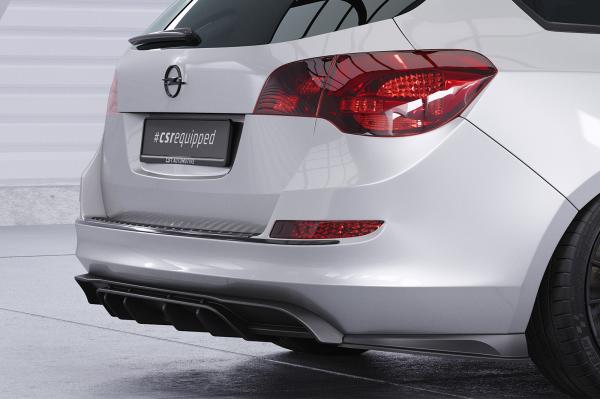 CSR Diffusor | Heckansatz mit ABE für Opel Astra J Sports Tourer HA423-L schwarz matt (Lackierung erforderlich)