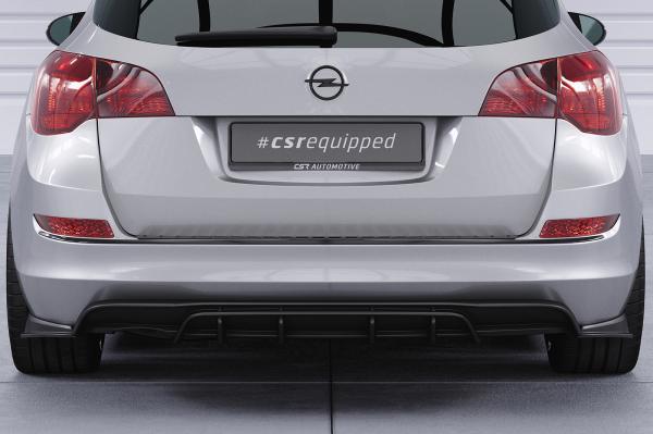 CSR Diffusor | Heckansatz mit ABE für Opel Astra J Sports Tourer HA423-L schwarz matt (Lackierung erforderlich)