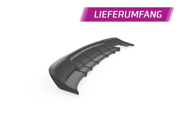 CSR Diffusor | Heckansatz mit ABE für Opel Astra J Sports Tourer HA423-L schwarz matt (Lackierung erforderlich)