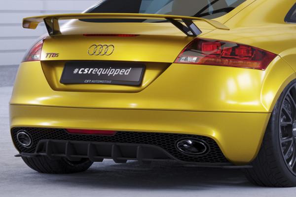 CSR Racing Diffusor | Heckansatz für Audi TT (8J) RS HA427-L Lackierung erforderlich (unlackiert)