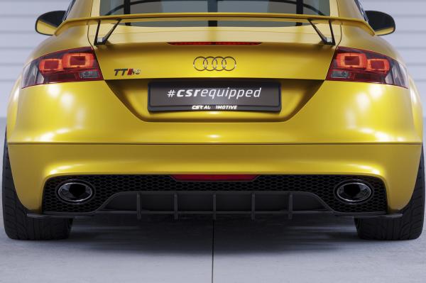 CSR Racing Diffusor | Heckansatz für Audi TT (8J) RS HA427-L Lackierung erforderlich (unlackiert)
