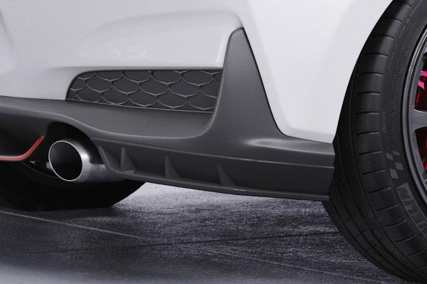 CSR Diffusor | Heckansatz mit ABE für Hyundai I30 (PD) N HA429-L schwarz matt (Lackierung erforderlich)
