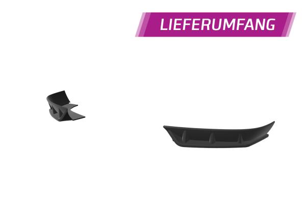 CSR Diffusor | Heckansatz mit ABE für Hyundai I30 (PD) N HA429-L schwarz matt (Lackierung erforderlich)
