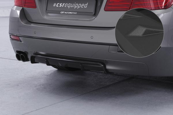 CSR Diffusor | Heckansatz mit ABE für BMW 5er F11 HA436-S schwarz matt strukturiert (keine Lackierung erforderlich)