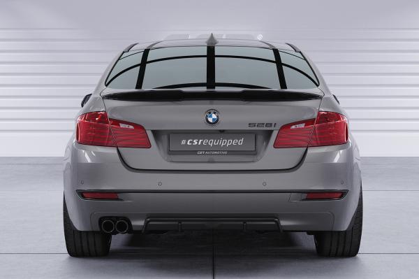 CSR Diffusor | Heckansatz mit ABE für BMW 5er F11 HA436-S schwarz matt strukturiert (keine Lackierung erforderlich)
