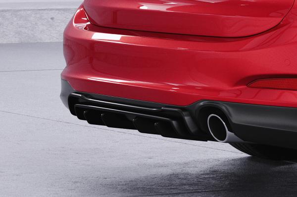 CSR Diffusor | Heckansatz mit ABE für Ford Focus MK4 Turnier HA450-L schwarz matt (Lackierung erforderlich)