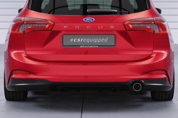 CSR Diffusor | Heckansatz mit ABE für Ford Focus MK4 Turnier HA450-L schwarz matt (Lackierung erforderlich)