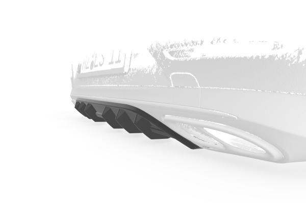 CSR Diffusor | Heckansatz mit ABE für Mercedes-Benz CLS (C257) HA457-G Glossy schwarz Hochglanz (keine Lackierung erforderlich)