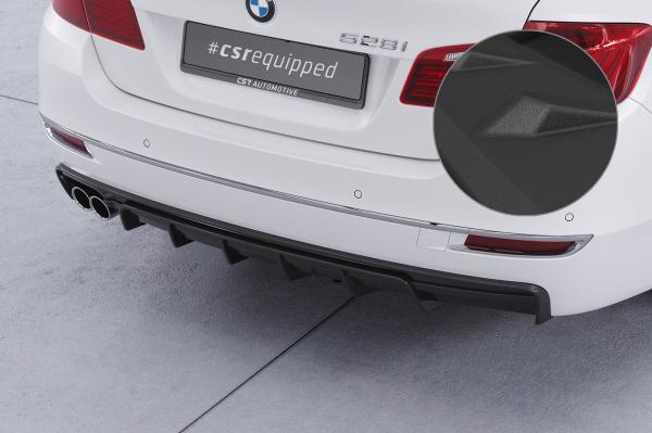 CSR Diffusor | Heckansatz mit ABE für BMW 5er F11 HA461-S schwarz matt strukturiert (keine Lackierung erforderlich)