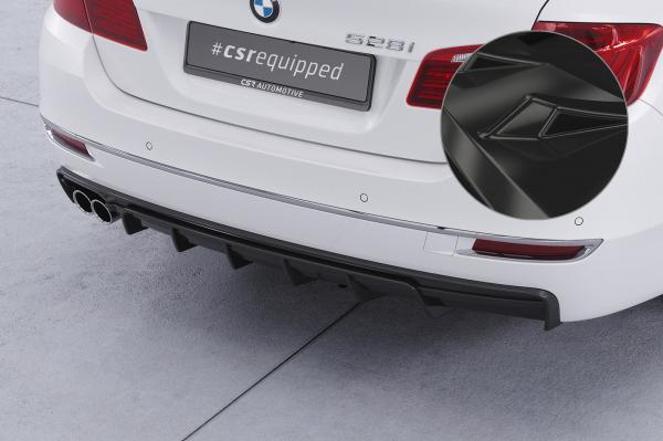 CSR Diffusor | Heckansatz mit ABE für BMW 5er F11 HA461-G Glossy schwarz Hochglanz (keine Lackierung erforderlich)