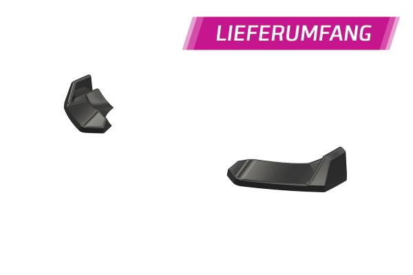 CSR Diffusor | Heckansatz mit ABE für Mini F56 Cooper SE HA462-L schwarz matt (Lackierung erforderlich)