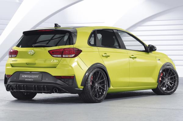 CSR Diffusor | Heckansatz mit ABE für Hyundai I30 (PD) N HA465-L Lackierung erforderlich (unlackiert)